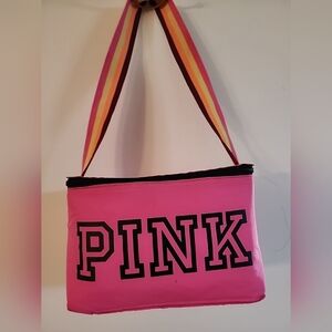 Pink Victoria Secret Hot Pink Lunch Bag